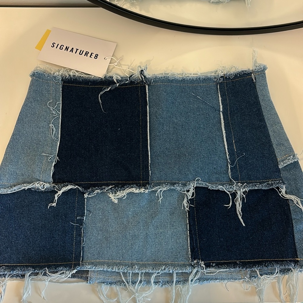 Isabelle’s Cabinet Mini Jean Skirt
